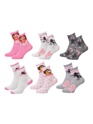 Chaussettes Pack Fille SPIRIT - Pack de 6
