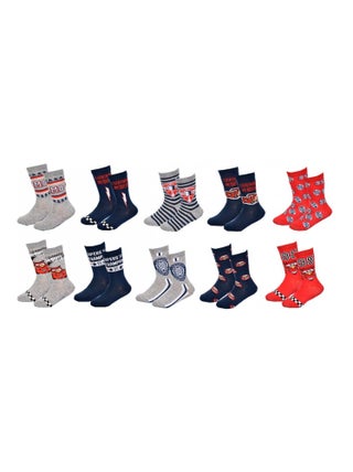 Chaussettes Pack Garçon CARS - Pack de 10