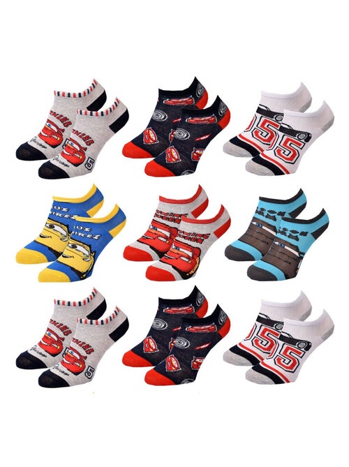 Chaussettes Pack Garçon DISNEY CARS Pack de 9 Paires - Kiabi