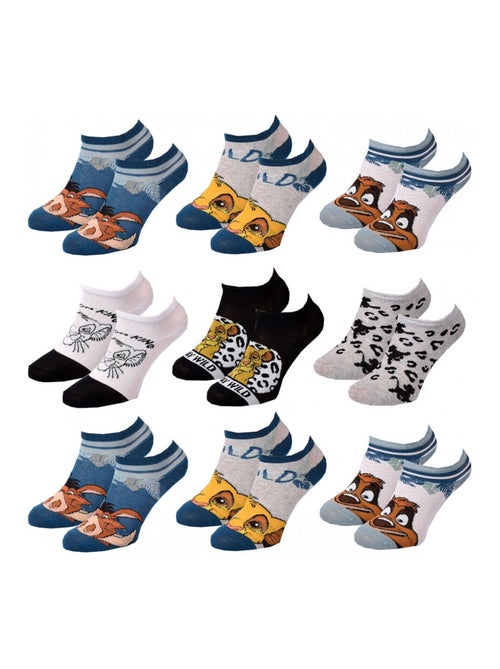 Chaussettes Pack Garçon DISNEY CLASSIC - Pack de 9 - Kiabi