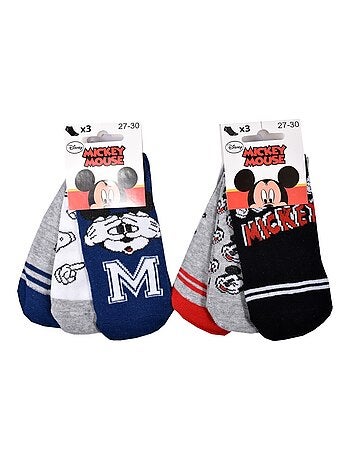 Chaussettes Pack Garçon DISNEY MICKEY MOUSE - Pack de 6