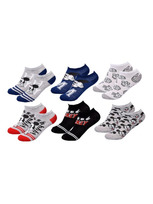 Chaussettes Pack Garçon DISNEY MICKEY MOUSE - Pack de 6 - Kiabi