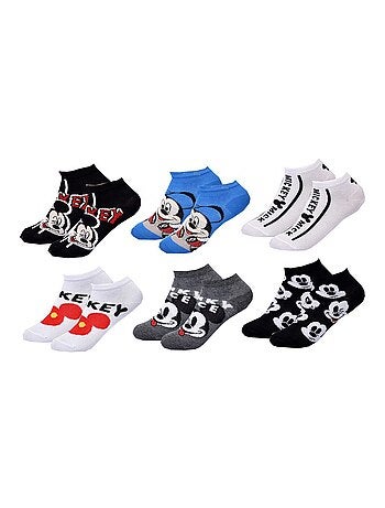 Chaussettes Pack Garçon DISNEY MICKEY MOUSE - Pack de 6