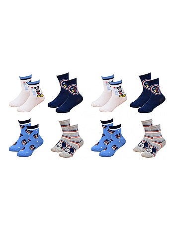 Chaussettes Pack Garçon DISNEY MICKEY MOUSE - Pack de 8