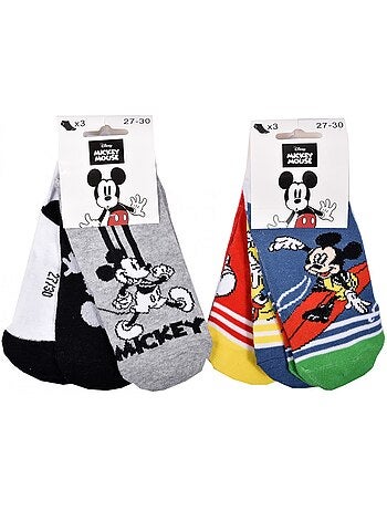 Chaussettes Pack Garçon DISNEY MICKEY MOUSE - Pack de 9