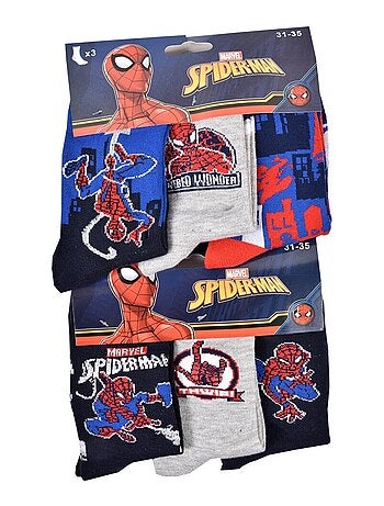 Chaussettes Pack Garçon DISNEY SPIDERMAN - Pack de 6