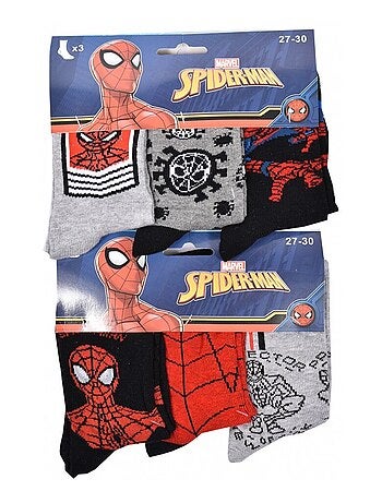 Chaussettes Pack Garçon DISNEY SPIDERMAN - Pack de 6