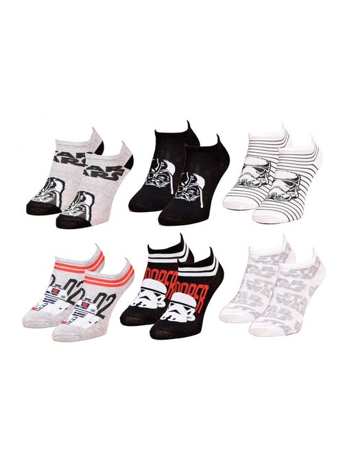 Chaussettes Pack Garçon DISNEY STAR WARS Pack de 6 Paires - Kiabi