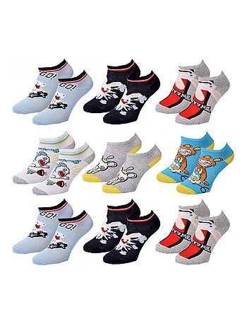 Chaussettes Pack Garçon LAPINS CRETINS - Pack de 9