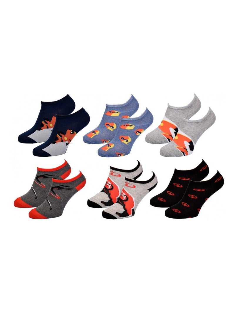 Chaussettes Pack Garçon LES INDESTRUCTIBLES - Pack de 9 Gris Multicolore Noir - Kiabi