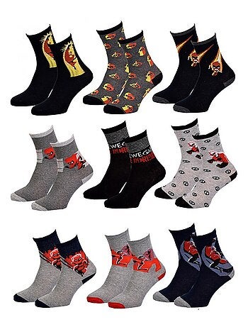 Chaussettes Pack Garçon LES INDESTRUCTIBLES - Pack de 9