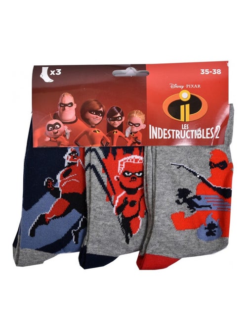 Chaussettes Pack Garçon LES INDESTRUCTIBLES - Pack de 9 - Kiabi