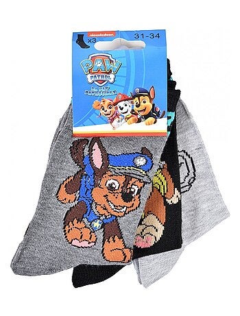 Chaussettes Pack Garçon PAT PATROUILLE - Pack de 3