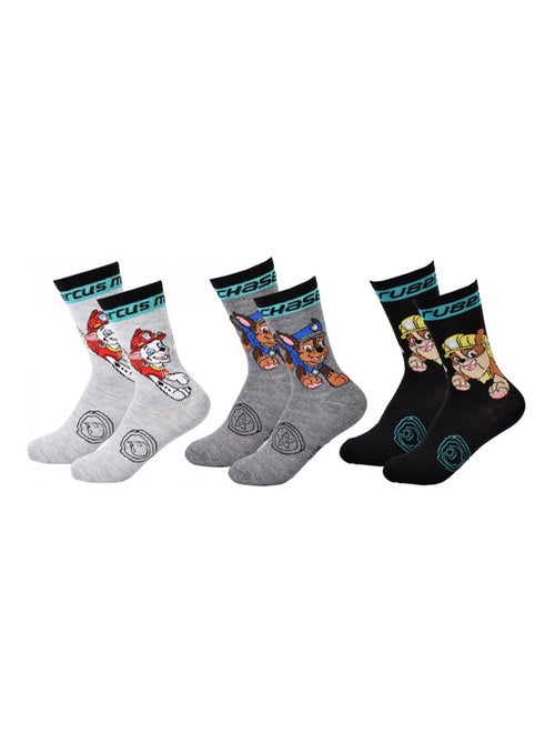 Chaussettes Pack Garçon PAT PATROUILLE - Pack de 3 - Kiabi