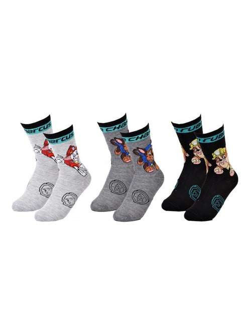 Chaussettes Pack Garçon PAT PATROUILLE - Pack de 3 - Kiabi