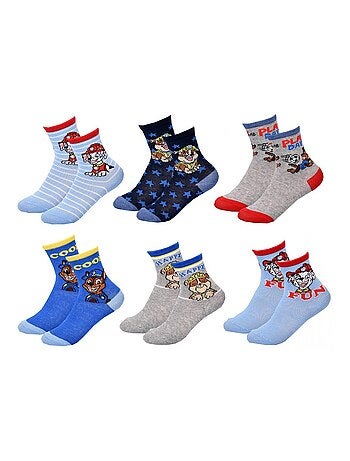 Chaussettes Pack Garçon PAT PATROUILLE - Pack de 6
