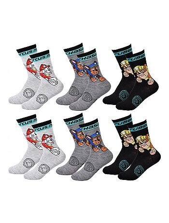 Chaussettes Pack Garçon PAT PATROUILLE - Pack de 6