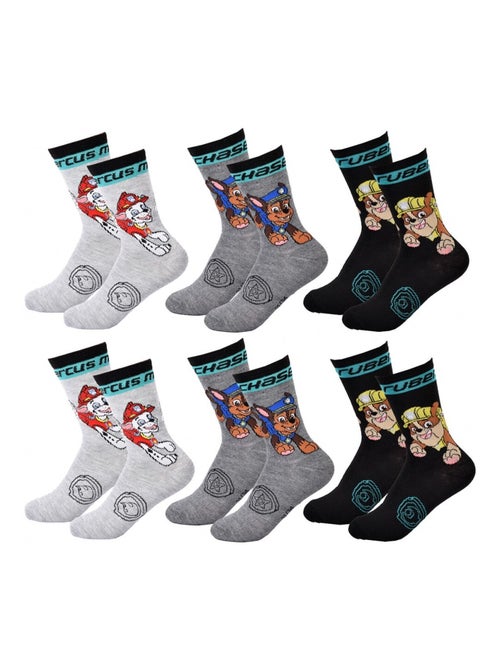 Chaussettes Pack Garçon PAT PATROUILLE - Pack de 6 - Kiabi