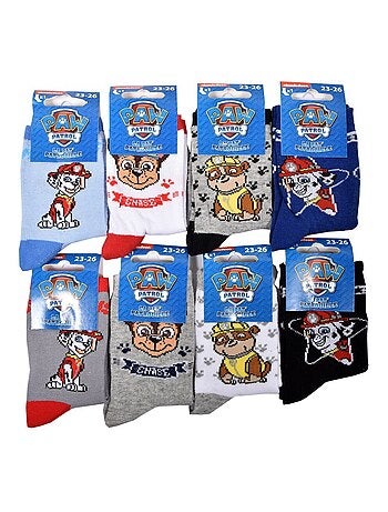 Chaussettes Pack Garçon PAT PATROUILLE - Pack de 8