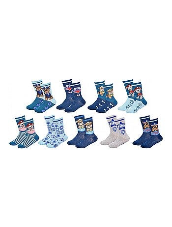 Chaussettes Pack Garçon PAT PATROUILLE - Pack de 9