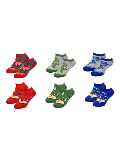 Chaussettes Pack Garçon PYJAMASQUE - Pack de 6 - Kiabi