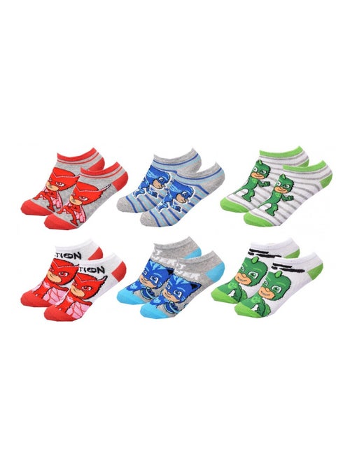 Chaussettes Pack Garçon PYJAMASQUE - Pack de 6 - Kiabi