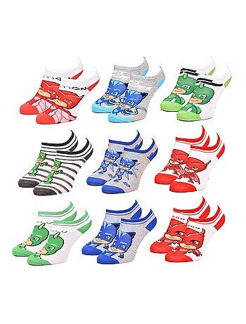 Chaussettes Pack Garçon PYJAMASQUE - Pack de 9