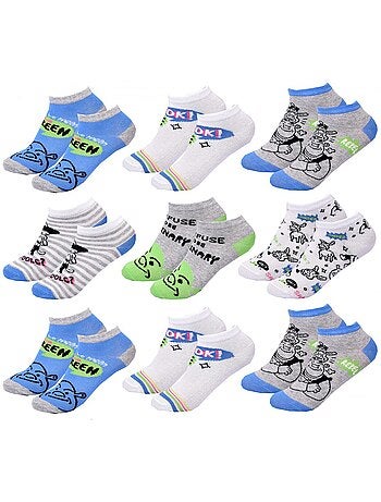 Chaussettes Pack Garçon SHREK - Pack de 9