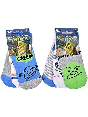 Chaussettes Pack Garçon SHREK - Pack de 9