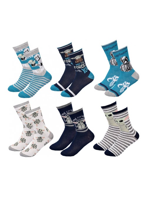 Chaussettes Pack Garçon STAR WARS - Pack de 6 - Kiabi