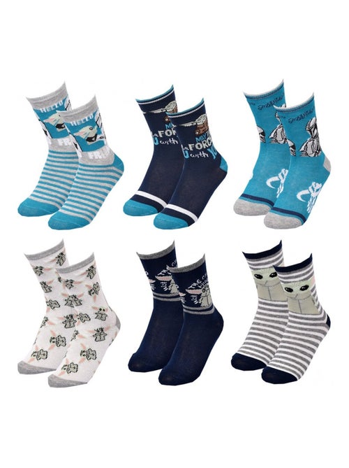 Chaussettes Pack Garçon STAR WARS - Pack de 6 - Kiabi