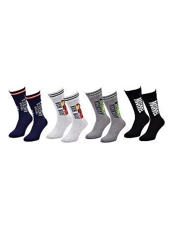 Chaussettes Pack HOMME AVENGERS - Pack de 4
