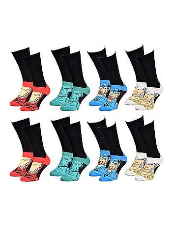 Chaussettes Pack HOMME AVENGERS - Pack de 8