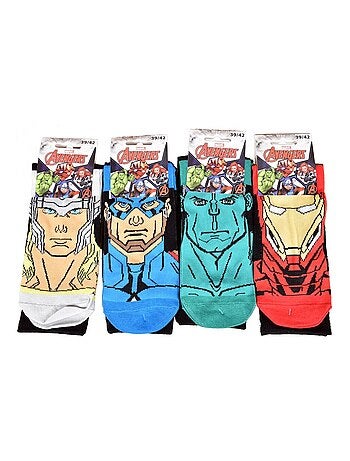 Chaussettes Pack HOMME AVENGERS - Pack de 8