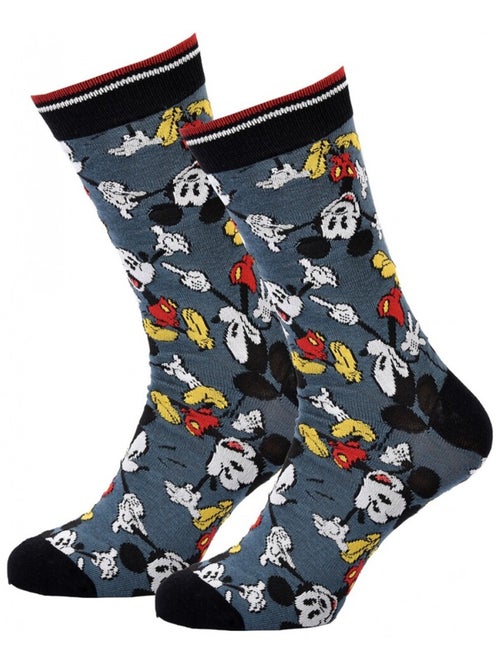 Chaussettes Pack Homme DISNEY MICKEY MOUSE - Kiabi
