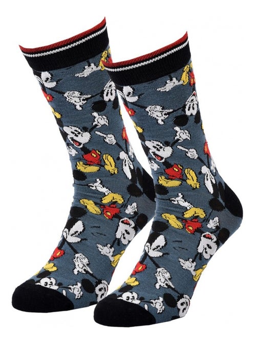 Chaussettes Pack Homme DISNEY MICKEY MOUSE - Kiabi