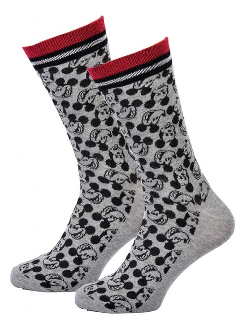 Chaussettes Pack Homme DISNEY MICKEY MOUSE - Kiabi