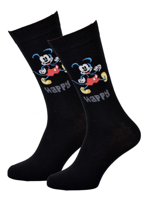 Chaussettes Pack Homme DISNEY MICKEY MOUSE - Kiabi