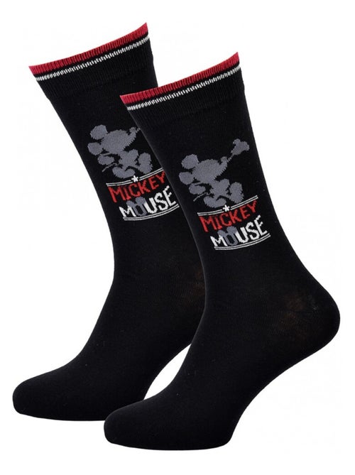 Chaussettes Pack Homme DISNEY MICKEY MOUSE - Kiabi