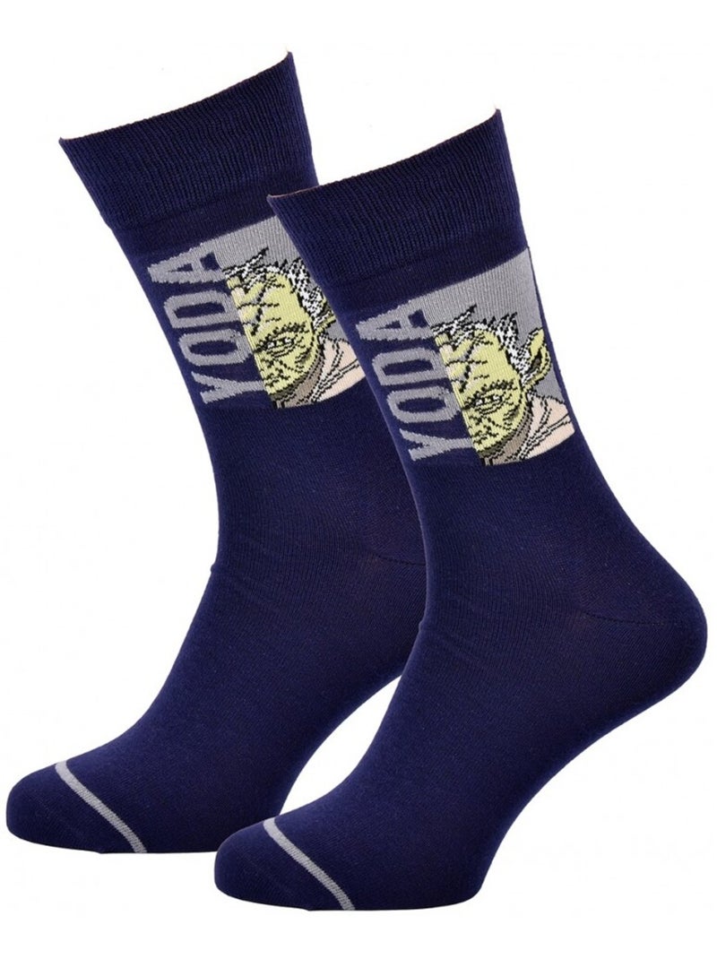 Chaussettes Pack Homme DISNEY STAR WARS Bleu cobalt - Kiabi