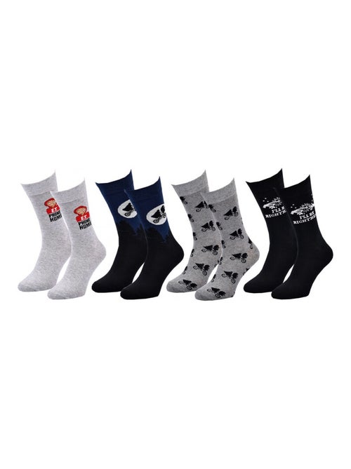 Chaussettes Pack HOMME E.T L'EXTRATERRESTRE - Pack de 4 - Kiabi
