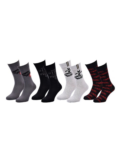 Chaussettes Pack HOMME FAST AND FURIOUS - Pack de 4 - Kiabi