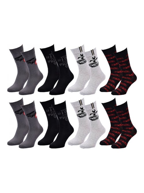 Chaussettes Pack HOMME FAST AND FURIOUS - Pack de 8 - Kiabi