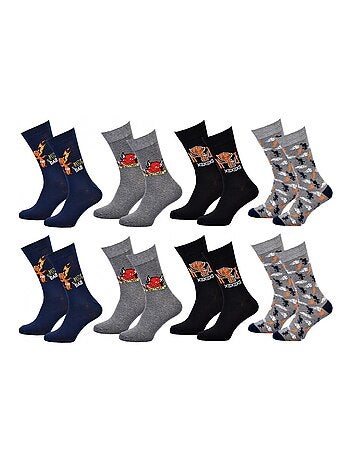 Chaussettes Pack HOMME HOT STUFF - Pack de 8