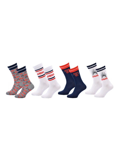 Chaussettes Pack HOMME JAWS - Pack de 4 - Kiabi