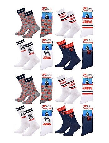 Chaussettes Pack HOMME JAWS - Pack de 8