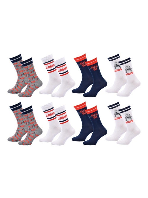 Chaussettes Pack HOMME JAWS - Pack de 8 - Kiabi