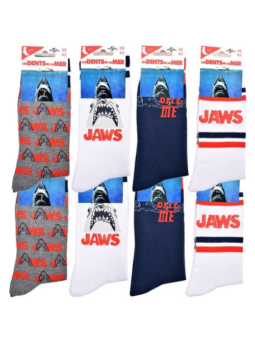 Chaussettes Pack HOMME JAWS - Pack de 8 - Kiabi