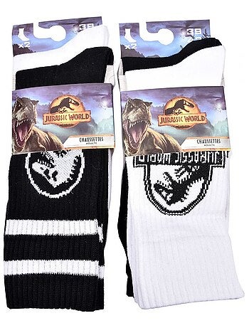 Chaussettes Pack HOMME JURASSIC WORLD - Pack de 4
