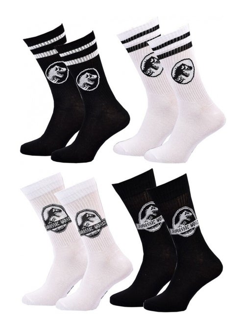 Chaussettes Pack HOMME JURASSIC WORLD - Pack de 4 - Kiabi